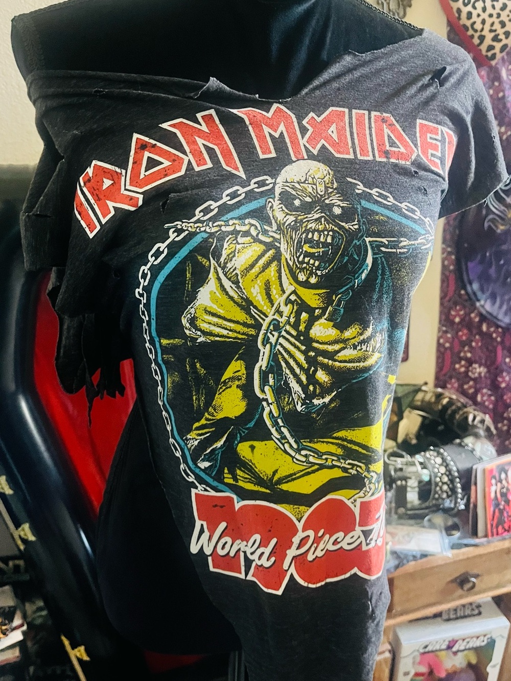 Iron Maiden concert tee